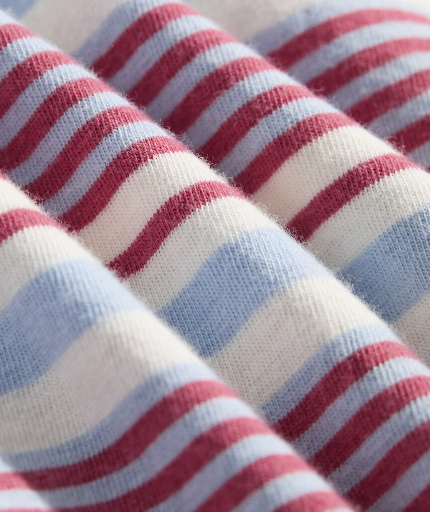 Boys' Garment-Dyed Surf Striped Pocket Tee