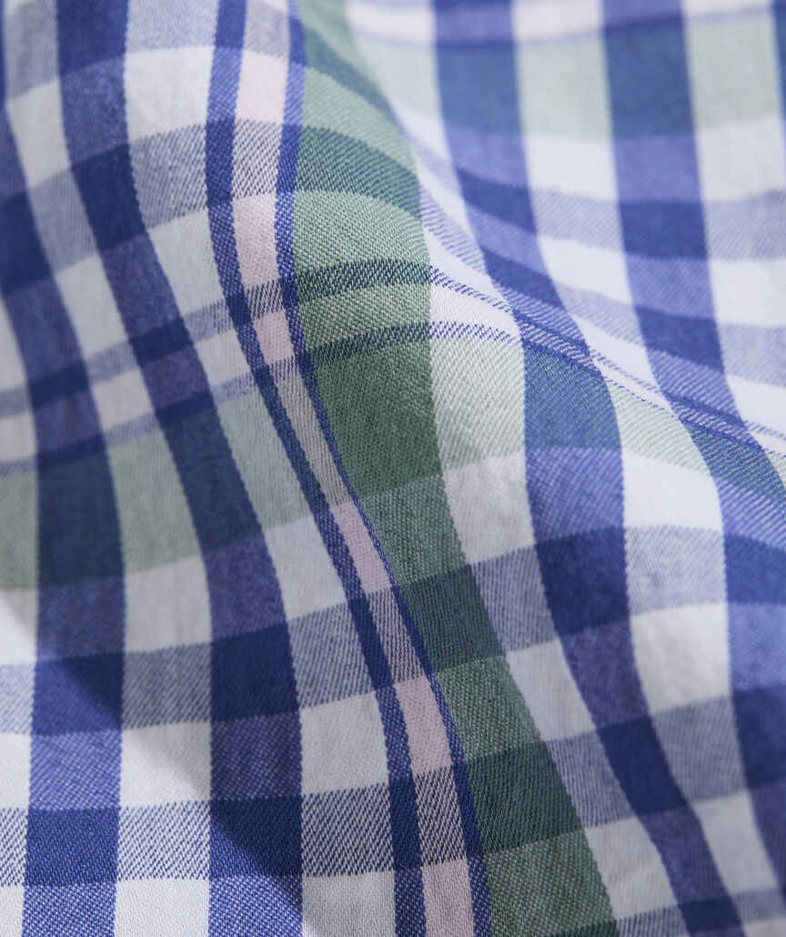 Performance Cotton Audubon Plaid Shirt
