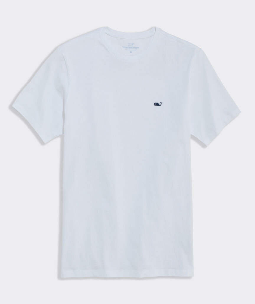 Whale Embroidery Short-Sleeve Tee