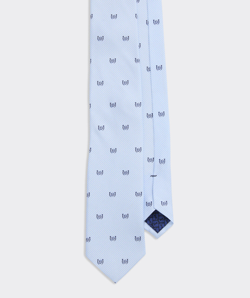 Kentucky Derby Seersucker Silk Tie