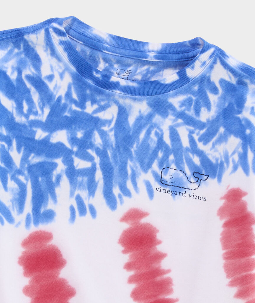 Boys' USA Tie Dye Short-Sleeve Tee