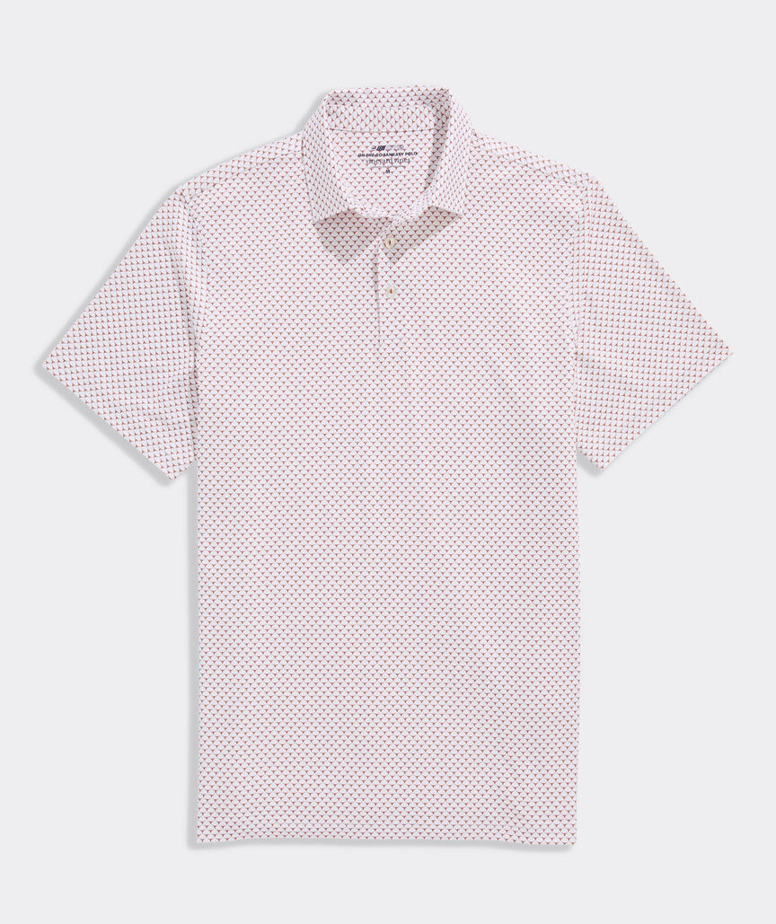University of Texas Men's Printed Sankaty Polo