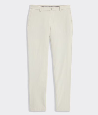 Vineyard Vines Performance On-The-Go Pants (Stone) (Size: 38)