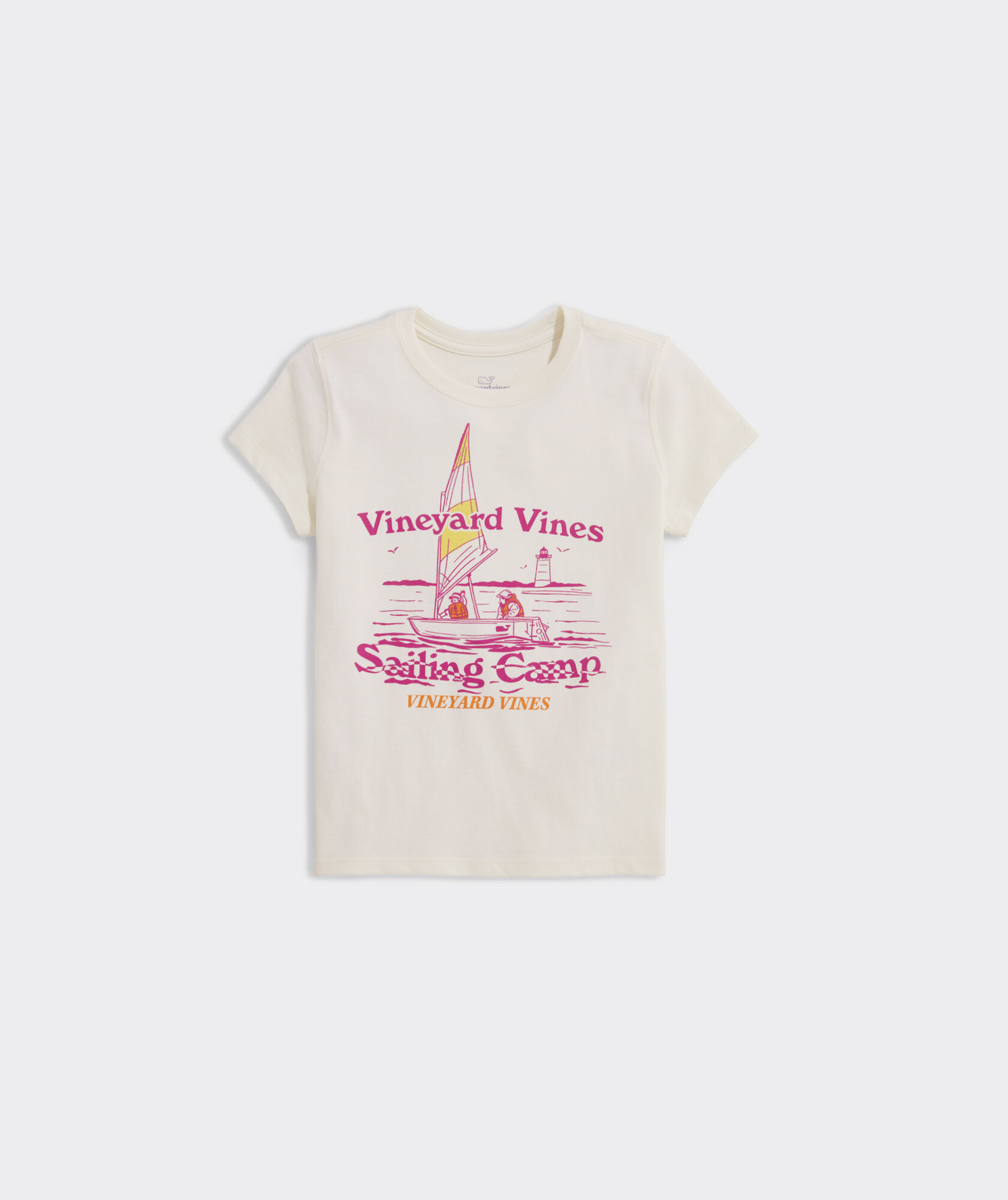 Girls' vineyard vines Sailing Camp Short-Sleeve Tee