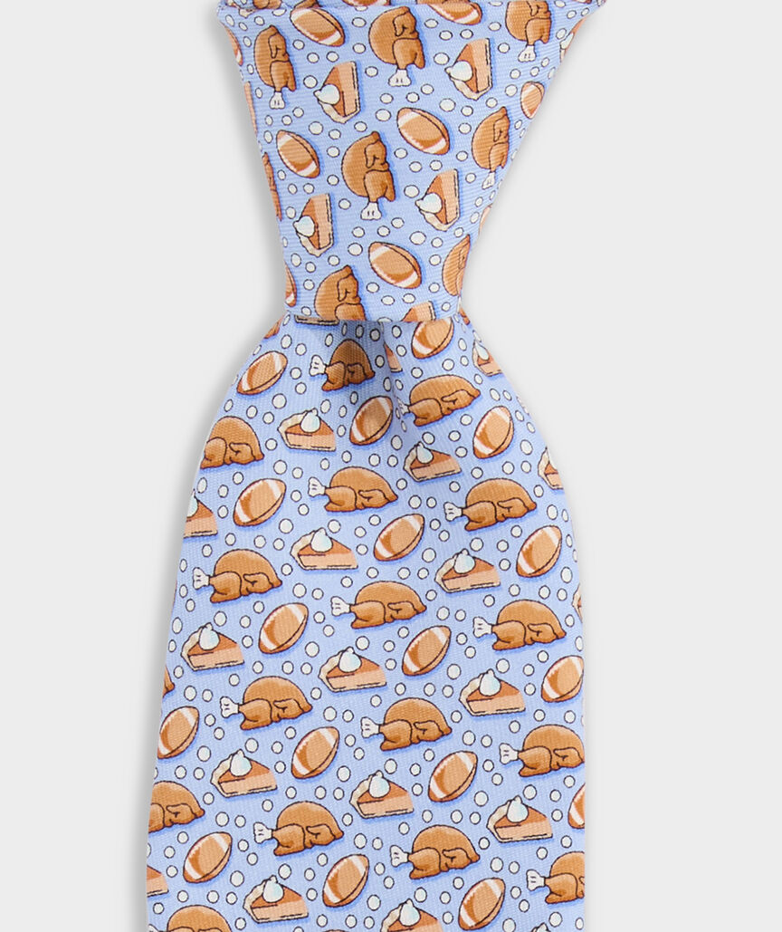 Boys' Gobble Grub Game Silk Tie