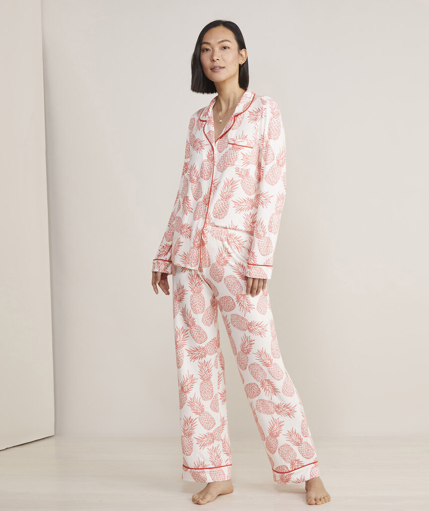 Shop SuperSoft Printed Knit Pajama Set at vineyard vines