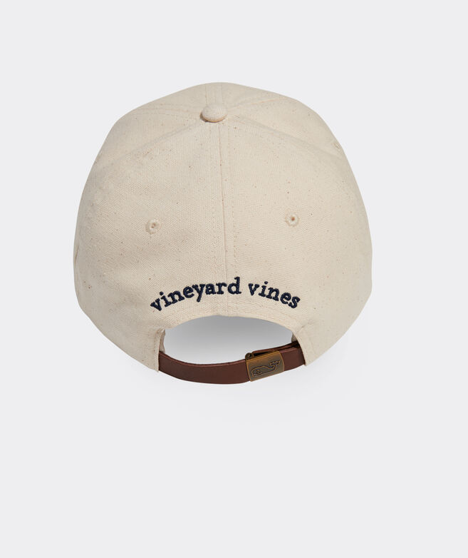 Flecked Canvas Classic Baseball Hat