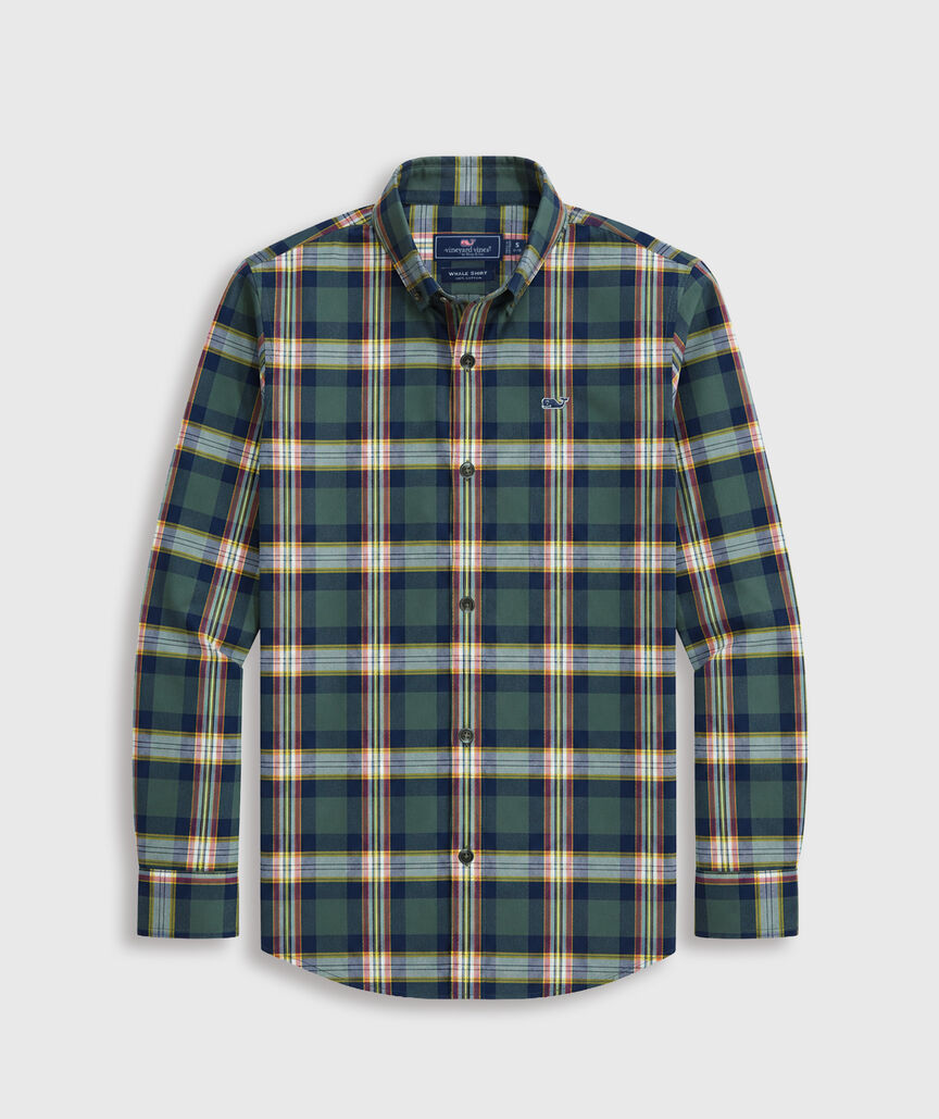 OUTLET Boys' Flannel Plaid Shirt