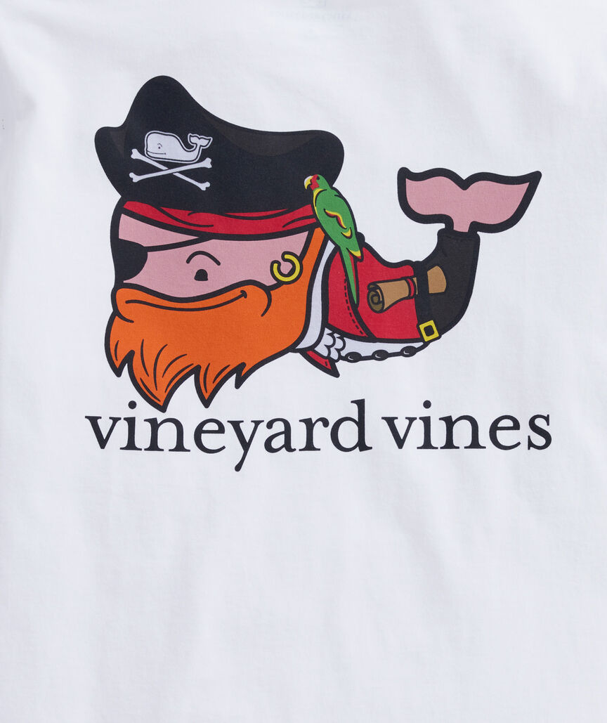 Boys' Pirate Whale Short-Sleeve Pocket Tee