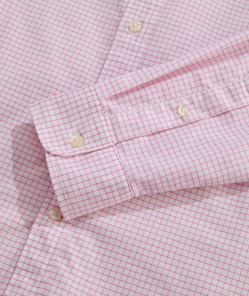 Performance Cotton Calabash Check Shirt