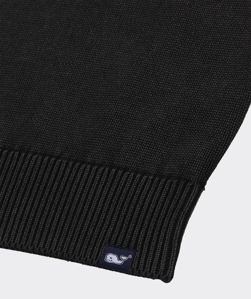 Garment-Dyed Cotton Crewneck