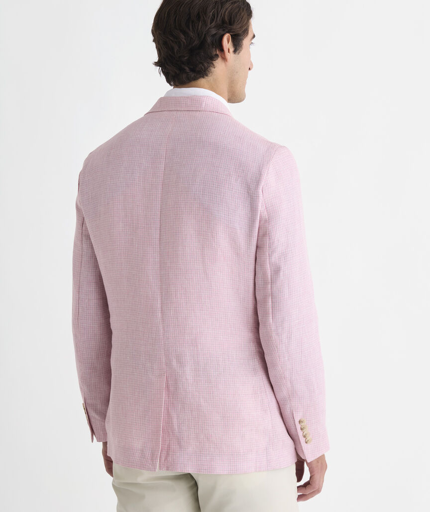 Rum Runner Tattersall Linen Vos Sport Coat