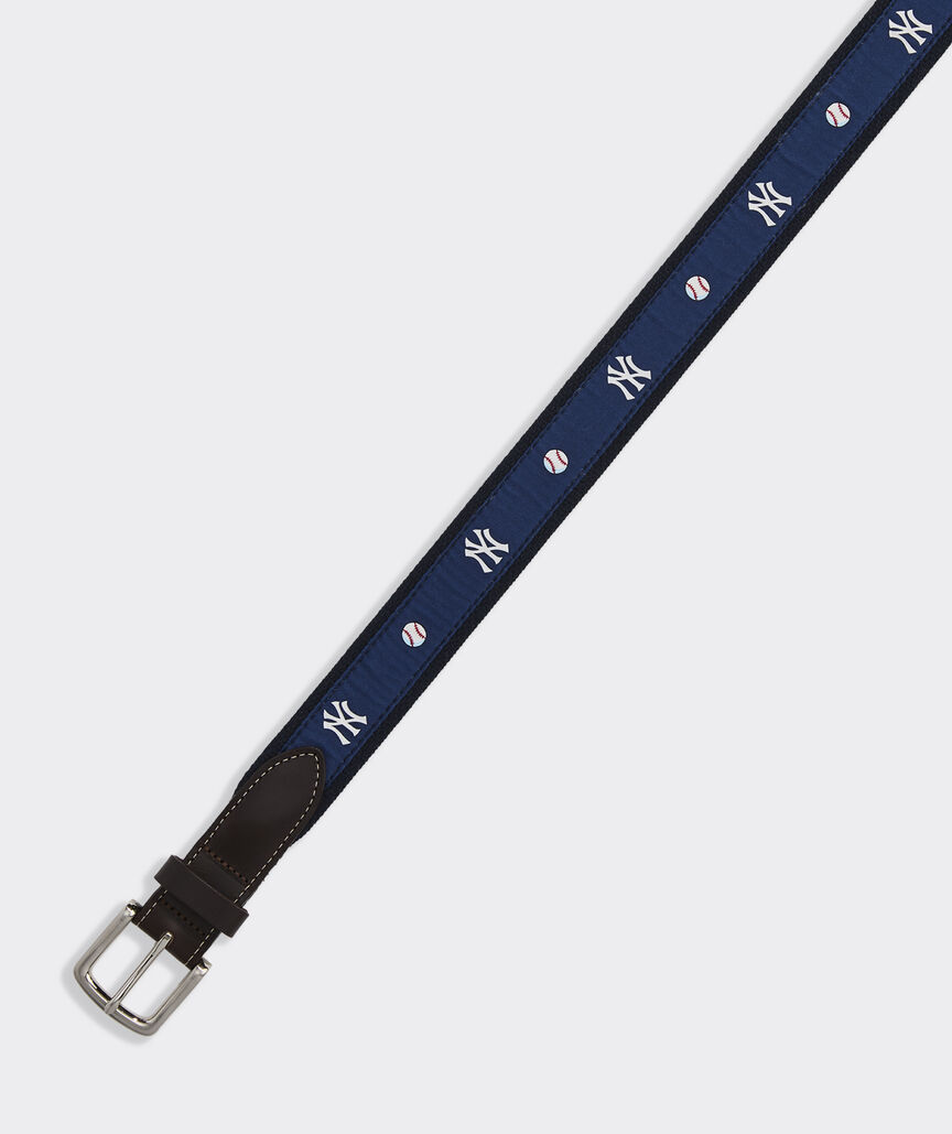 New York Yankees Canvas Club Belt
