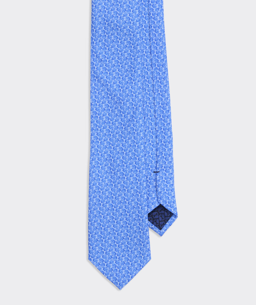 Kentucky Derby Painted Roses Silk Tie