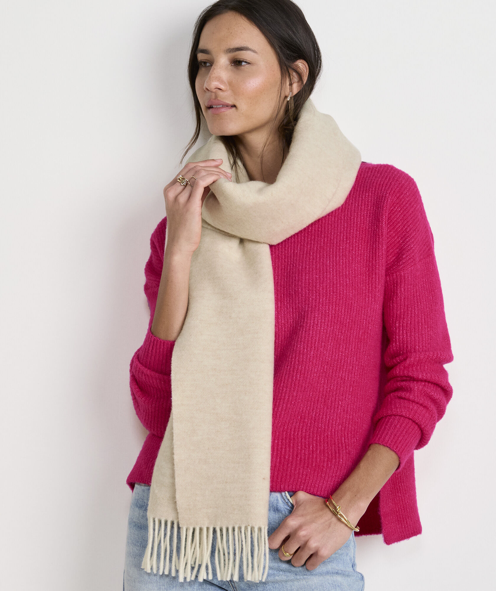 Shop Wool Twill Scarf at vineyard vines