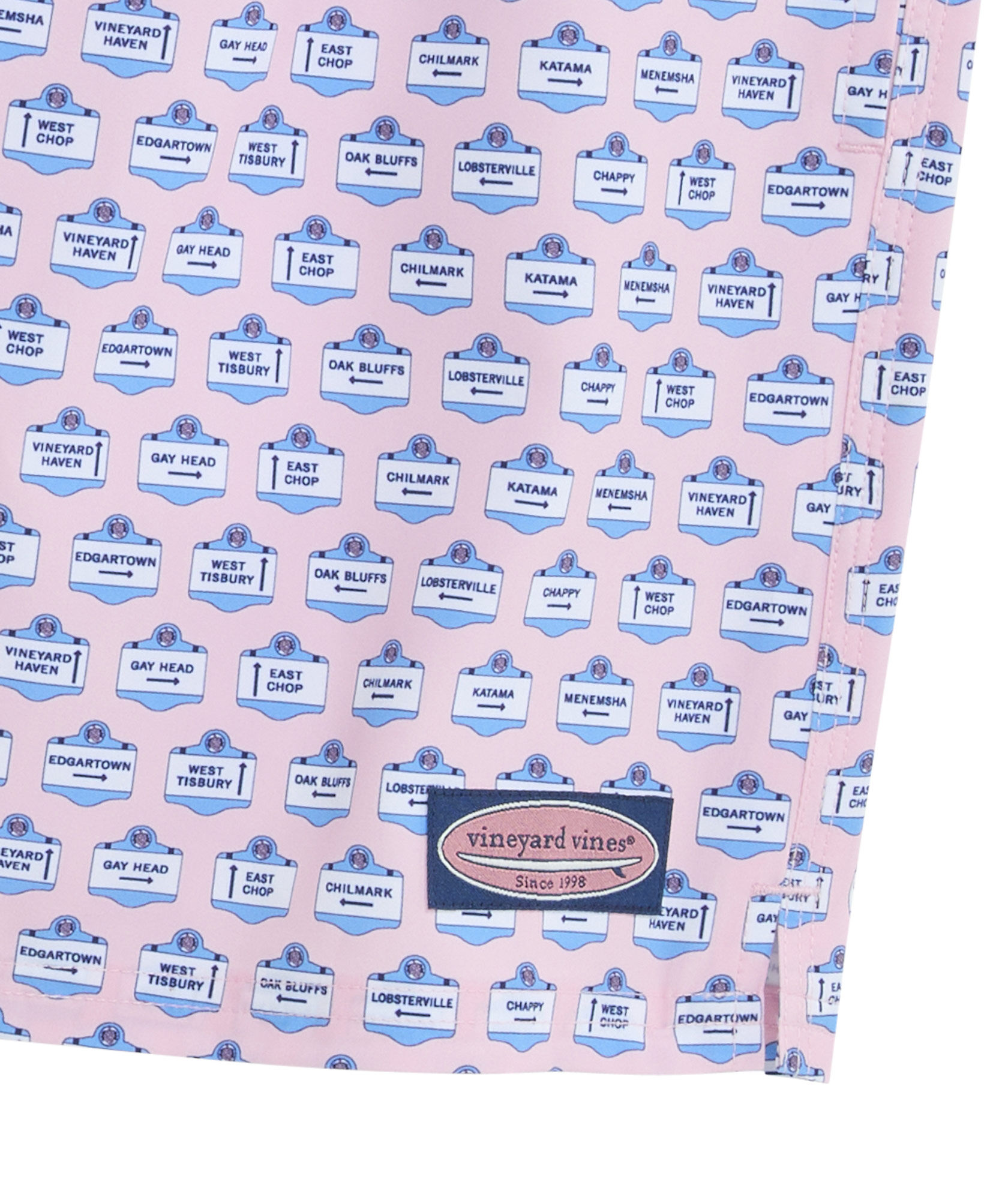 OUTLET 7 Inch Island Signs Chappy Trunks