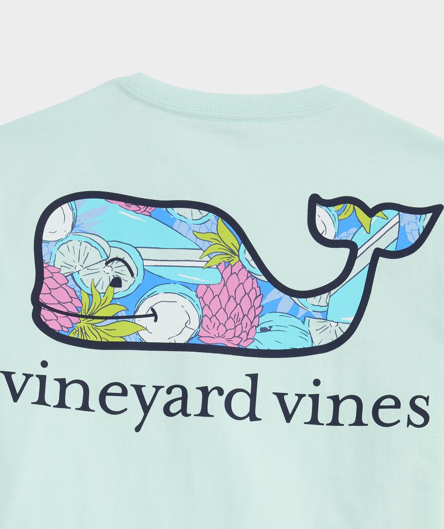 Boys' Colada Surf Whale Short-Sleeve Pocket Tee