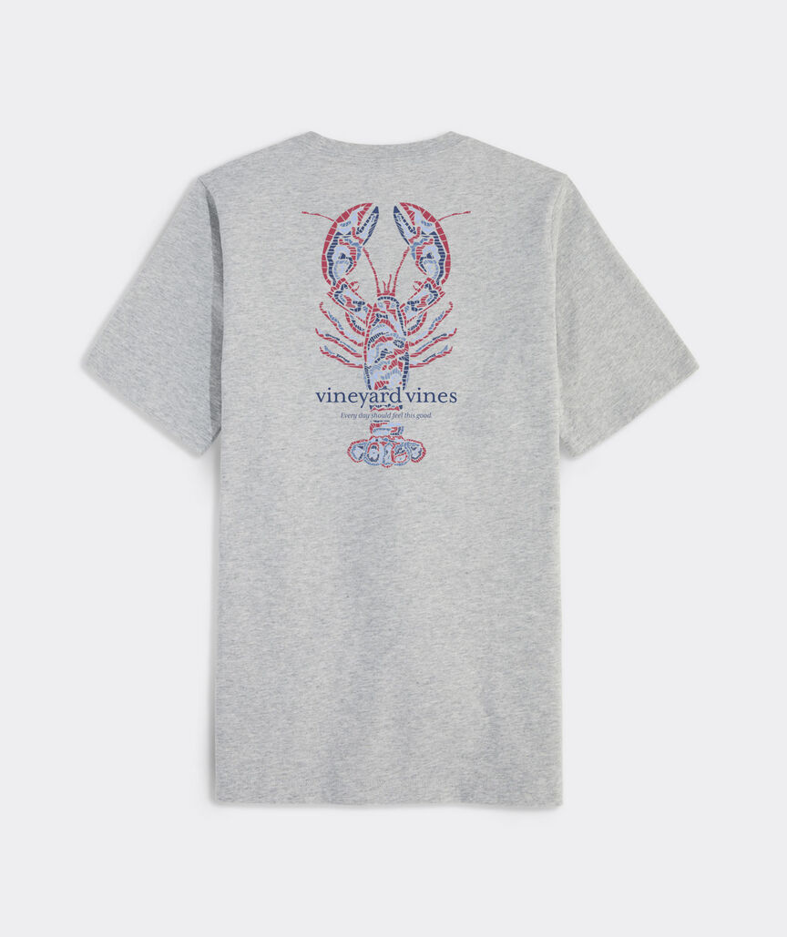 Boys' Tile Lobster Short-Sleeve Pocket Tee