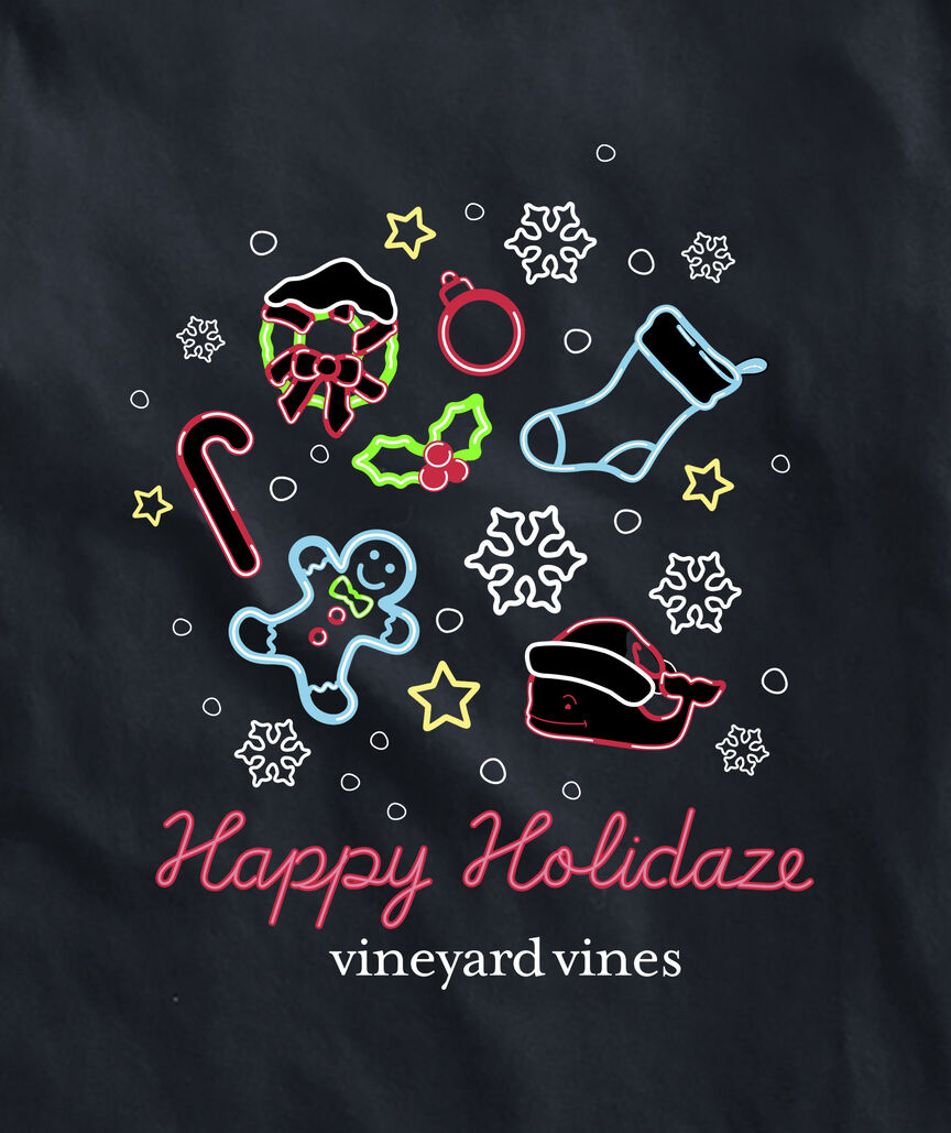 OUTLET Holiday Good Vibes Short-Sleeve Pocket Tee