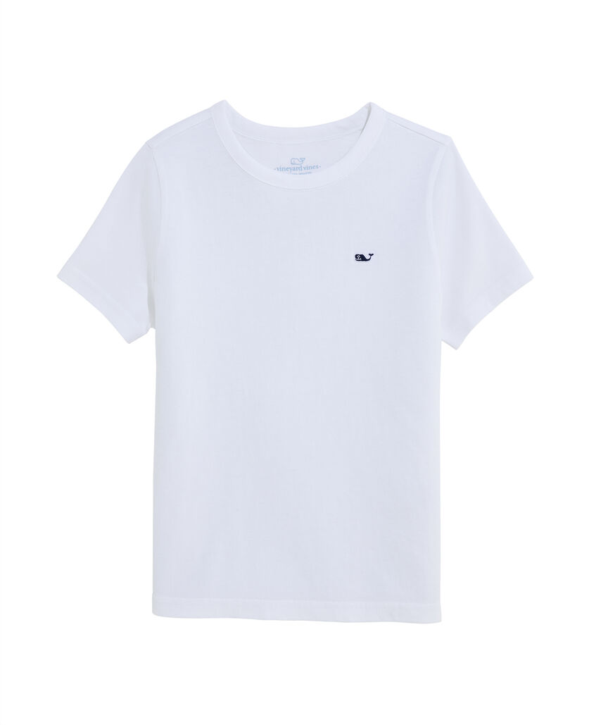 OUTLET Girls' Whale Embroidered Tee