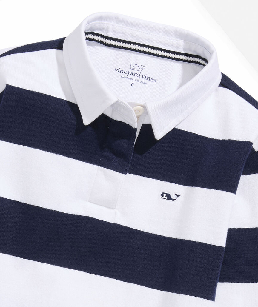 Girls' Drop-Waist Rugby Dress