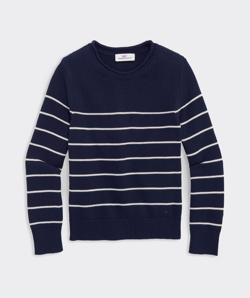 Girls' Katie Cotton Rollneck Sweater