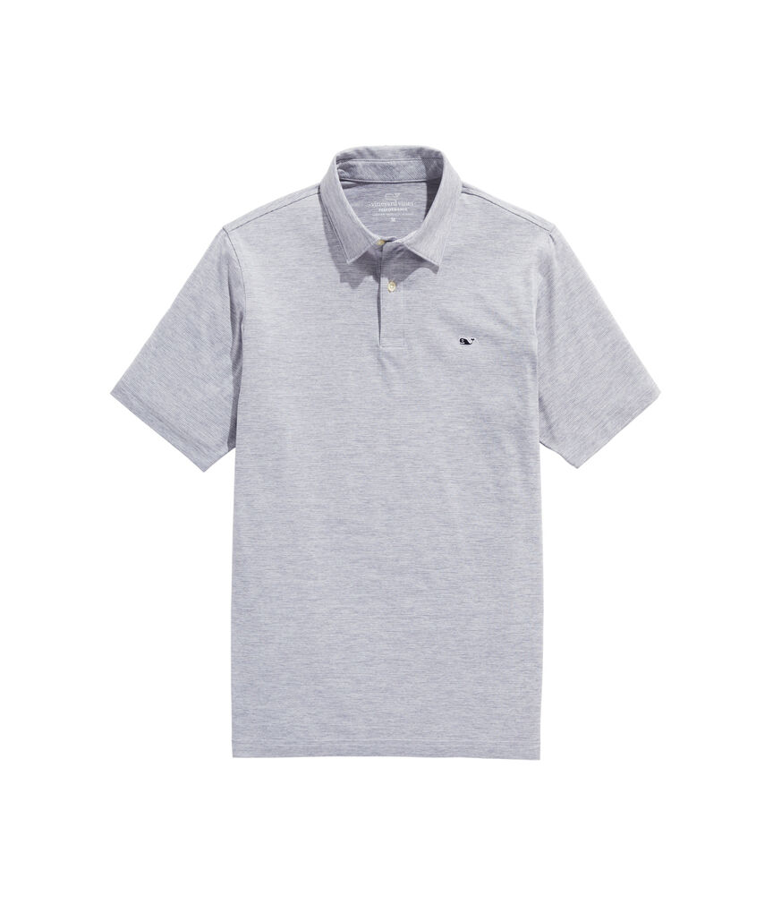OUTLET St. Jean Stripe Performance Polo