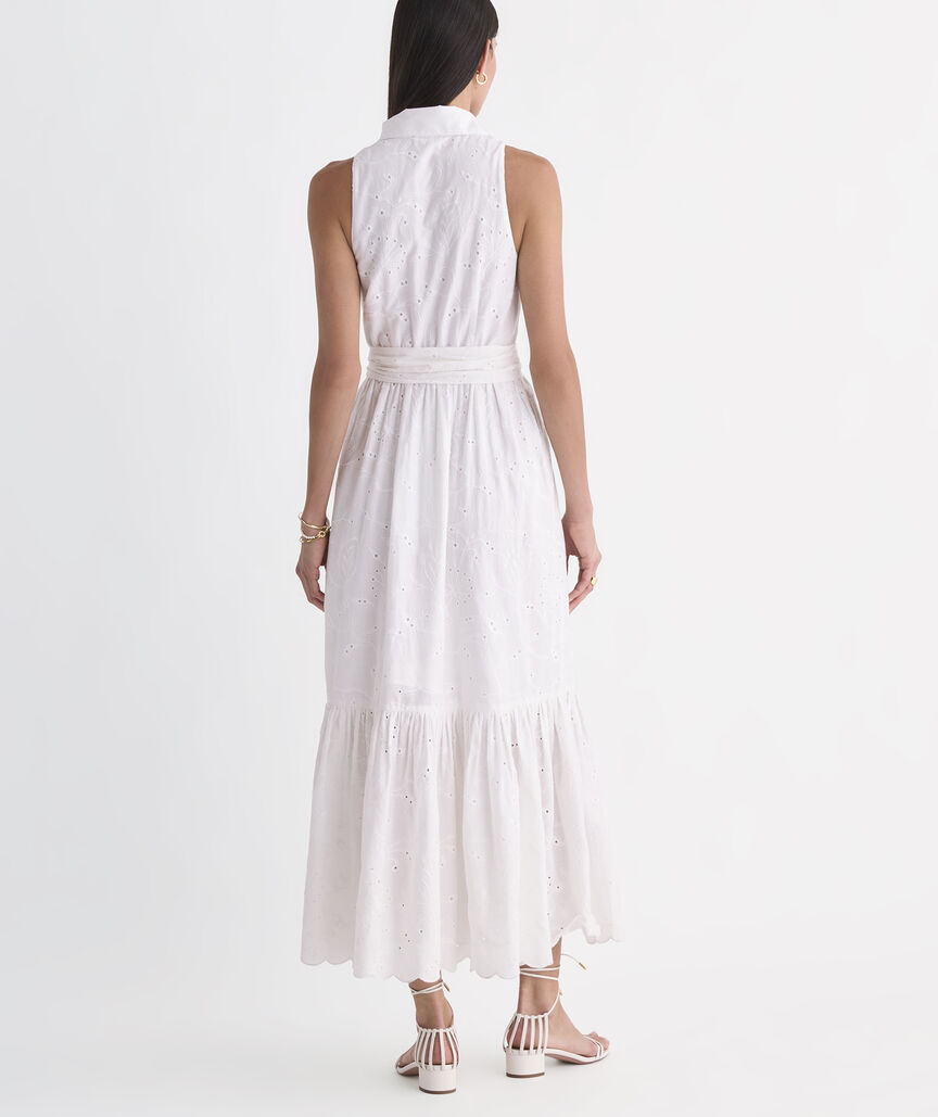 Vanessa Eyelet Shirtdress