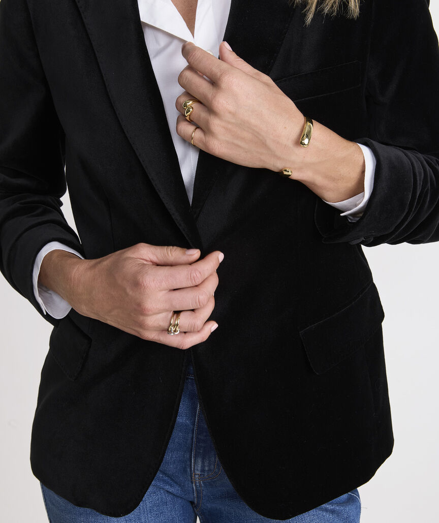 Velvet Blazer