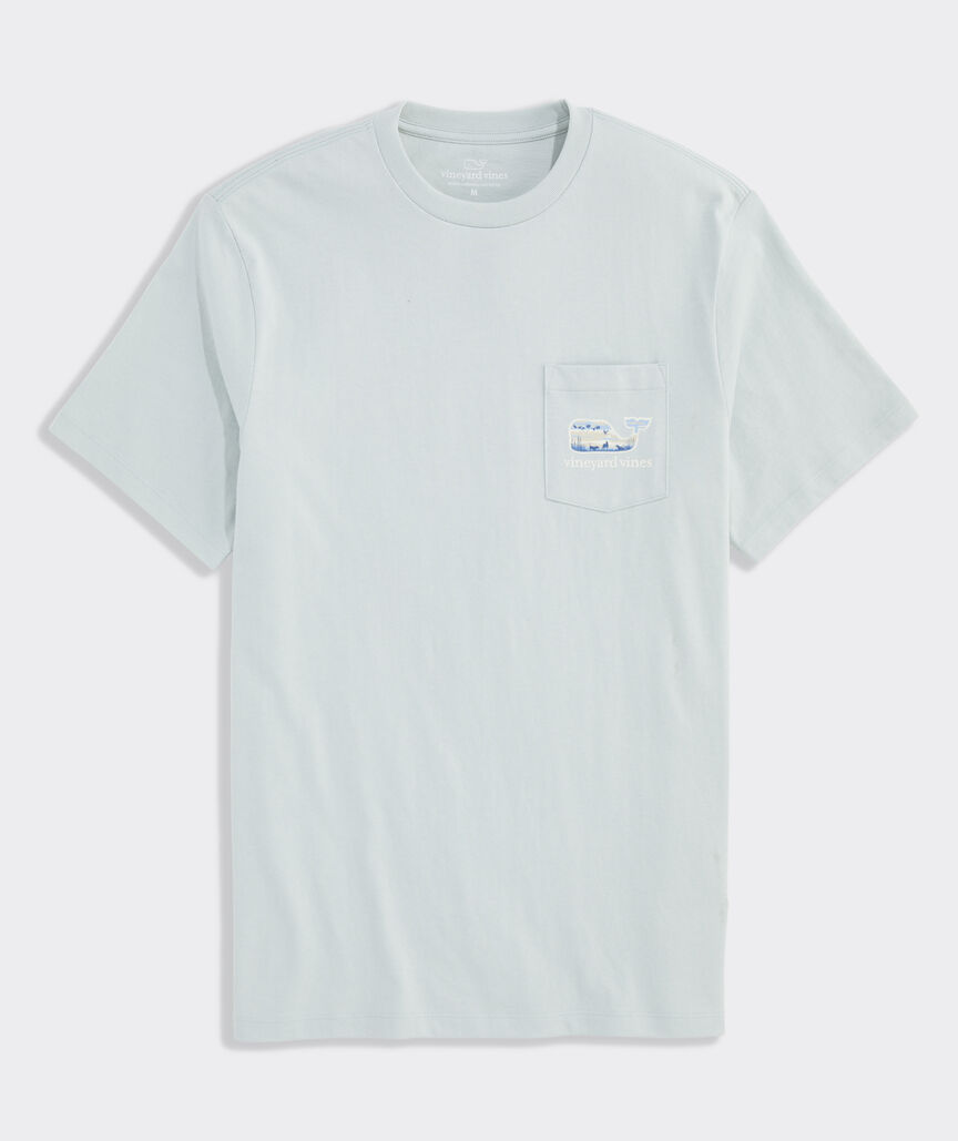 Duck Hunt Whale Short-Sleeve Pocket Tee