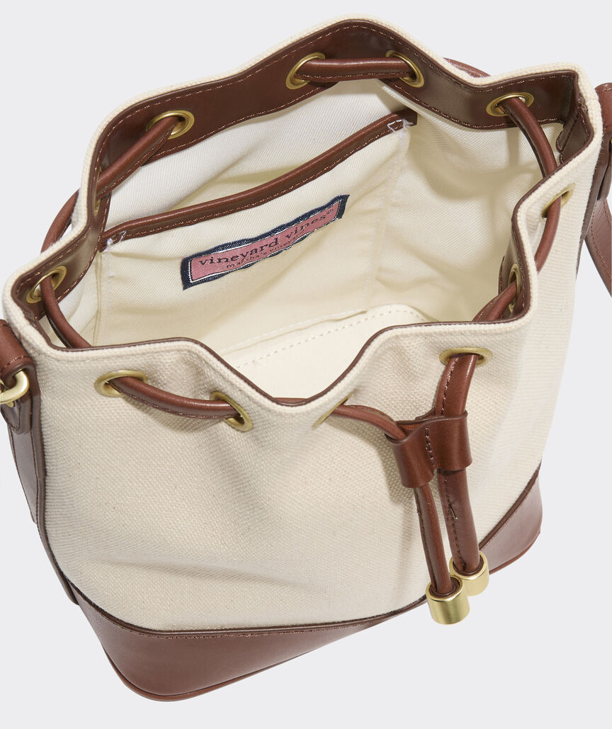 Leather Bucket Bag