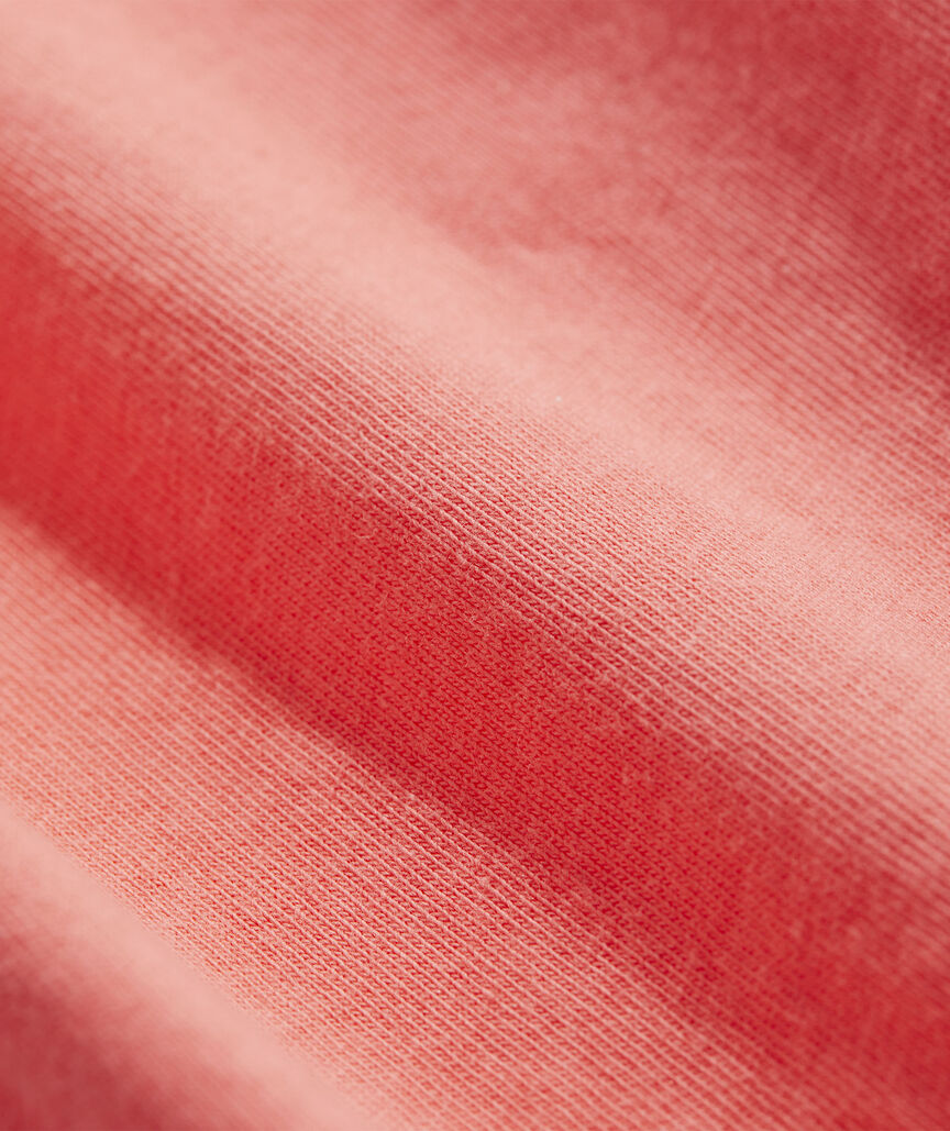 Girls' Cay Floral Whale Fill Short-Sleeve Pocket Tee