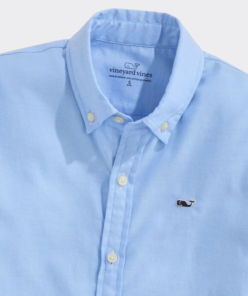 Boys' Seawall Solid Oxford Shirt