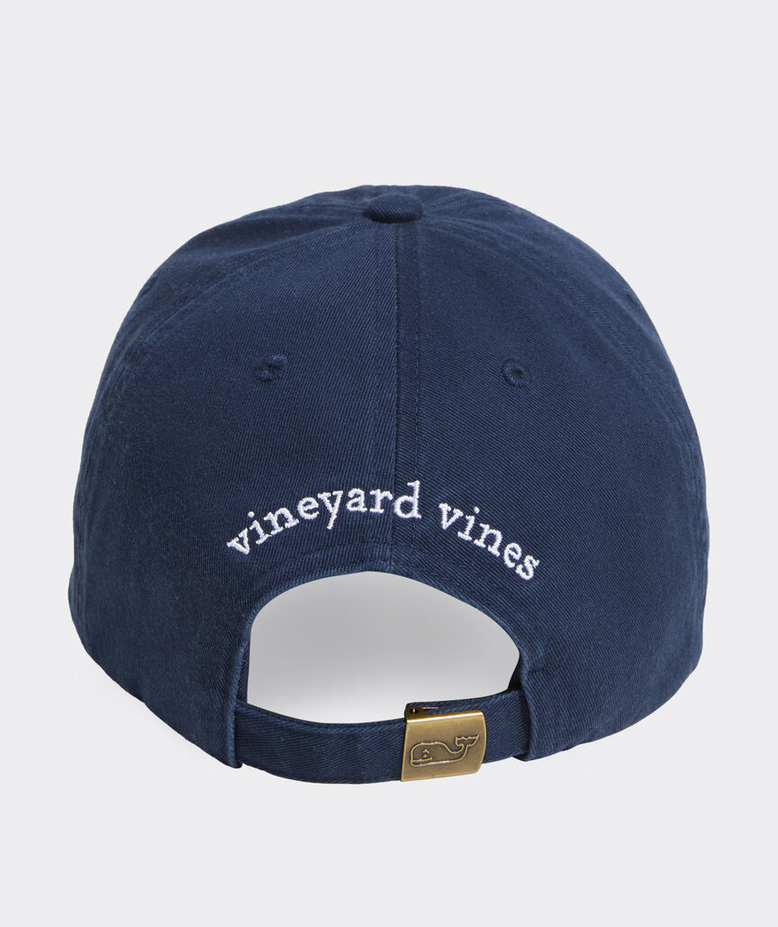 Oversized Whale Patch Baseball Hat