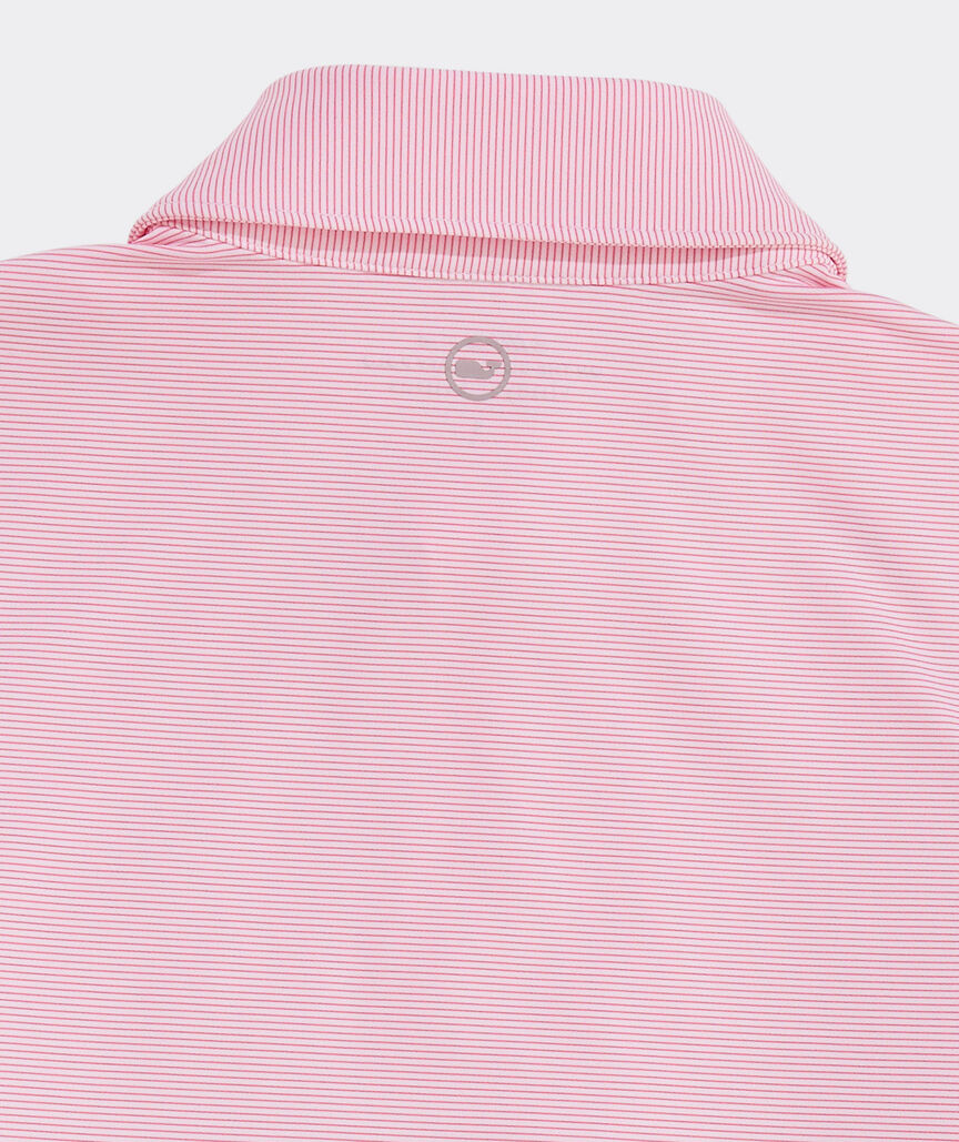 Boys' Performance St. Jean Stripe Sankaty Polo