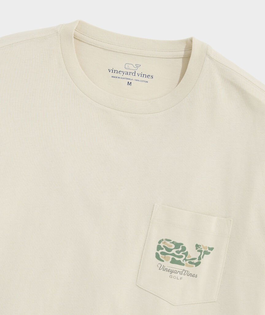 Golf Course Whale Short-Sleeve Pocket Tee