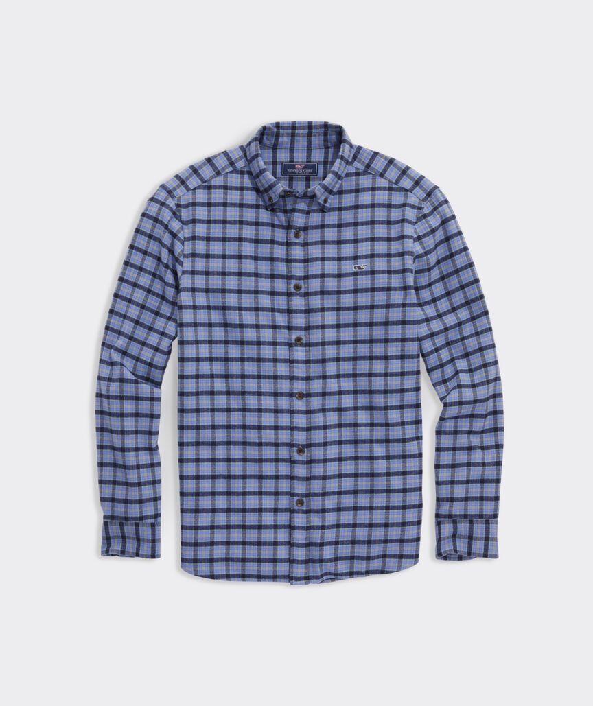 Stretch Flannel Check Shirt