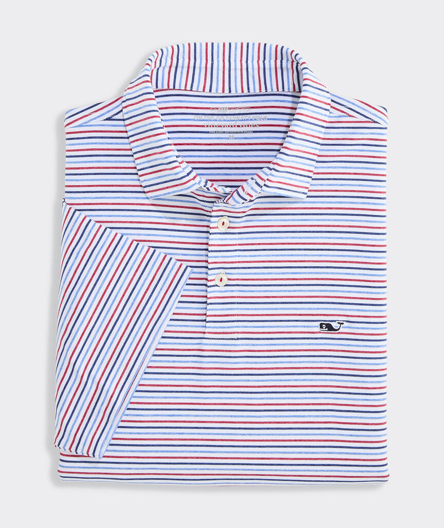 Performance Bradley Stripe Sankaty Polo