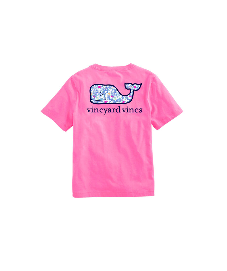 OUTLET Girls' Ice Cream Whale Short-Sleeve Tee