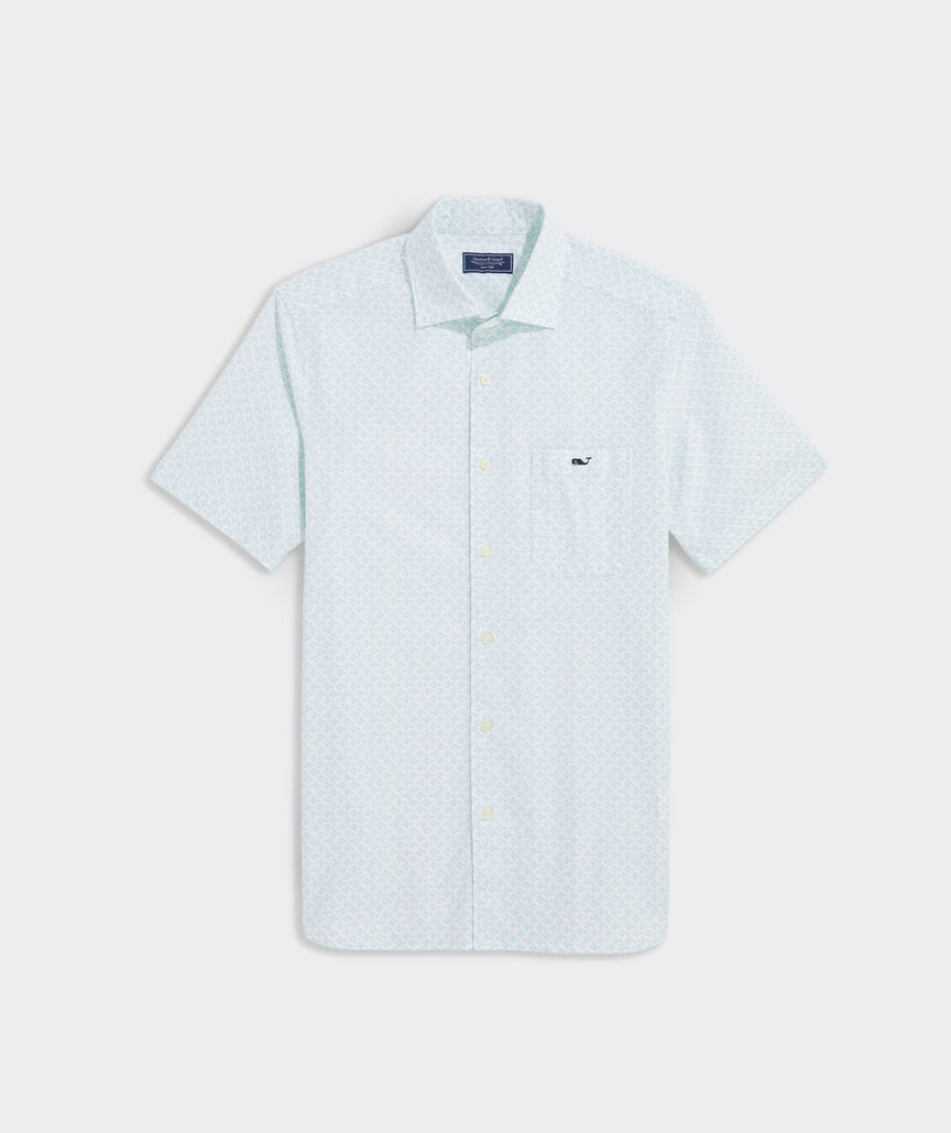 Oak Bluff Fish Short Sleeve Shirt