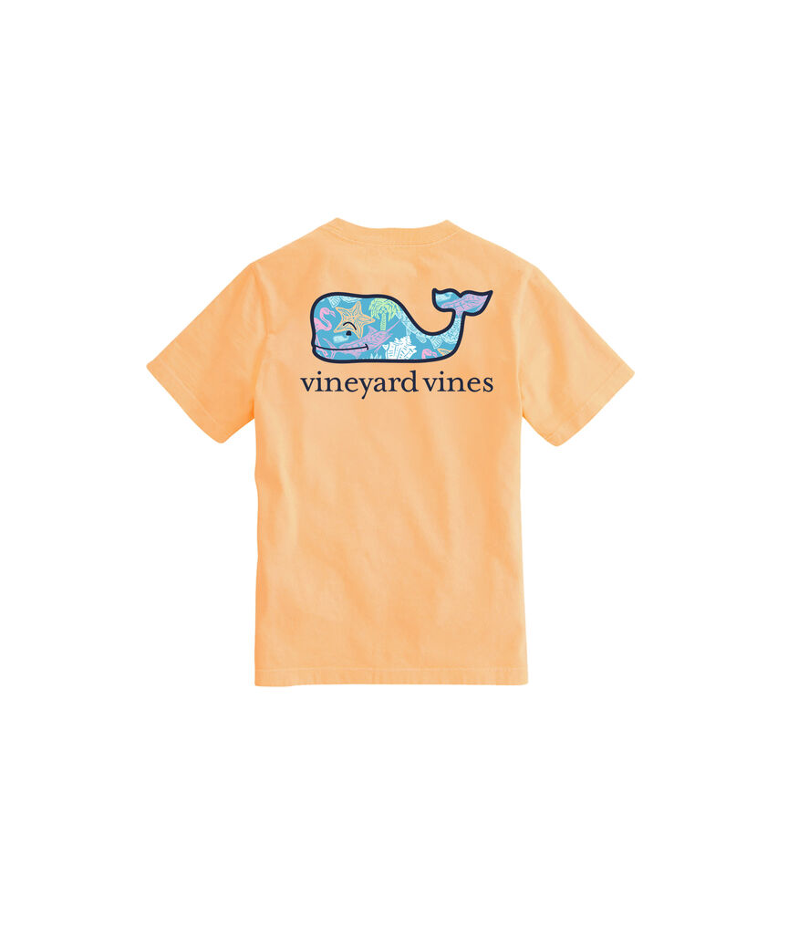 OUTLET Boys' Island Icon Whale Short-Sleeve Pocket Tee