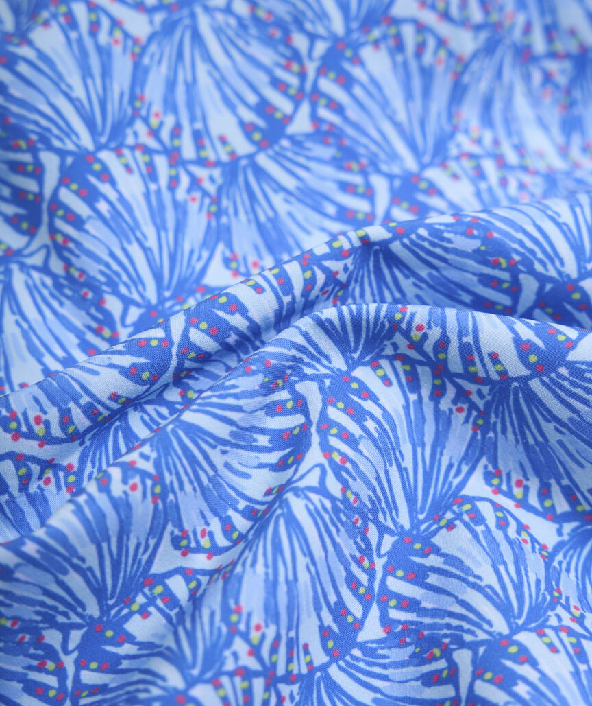 OUTLET 5 Inch Scallop Shells Allover Chappy Trunks