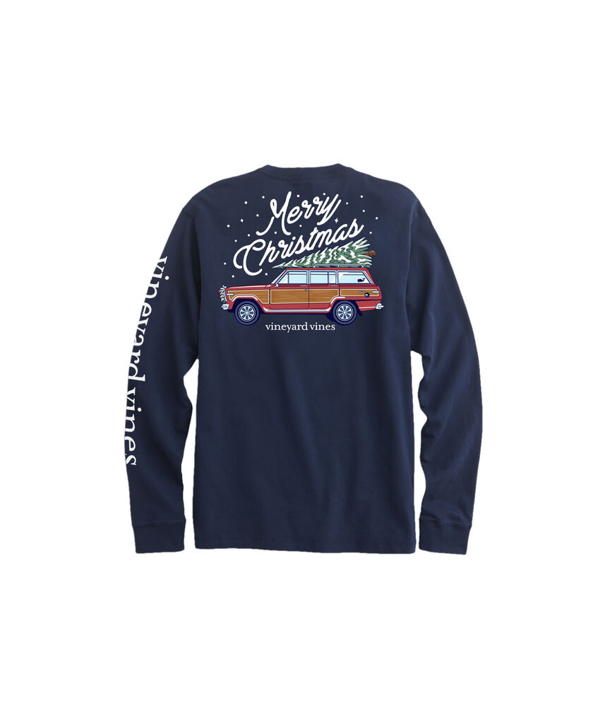 OUTLET Woody And Tree Long-Sleeve Pocket Tee