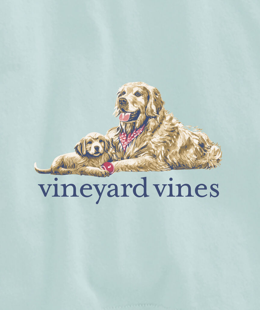 OUTLET Boys' Golden & Pup Short-Sleeve Pocket Tee