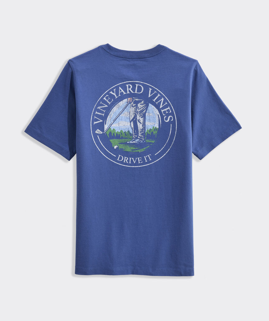 Boys' Drive It Golf Short-Sleeve Pocket Tee