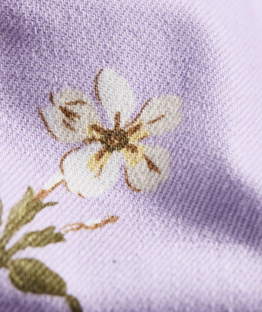 Girls' Garment-Dyed Wide-Leg Pants