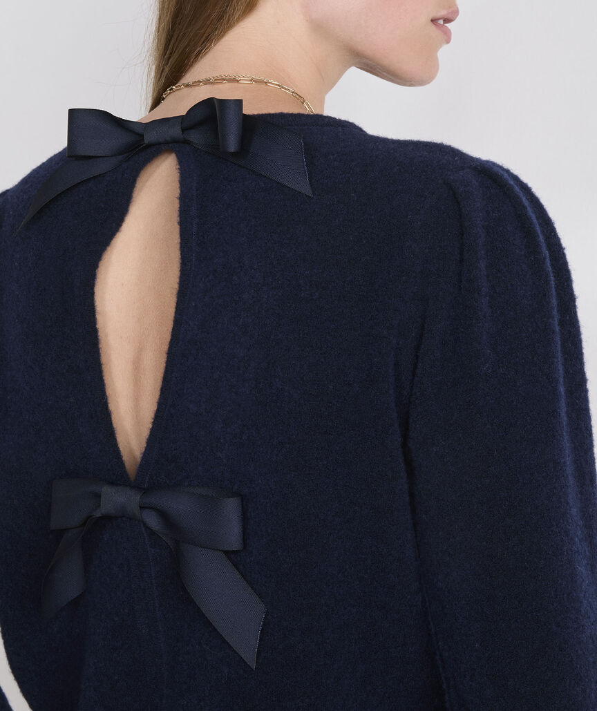 Bow Back Sweater