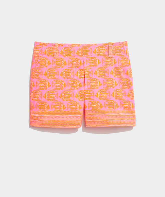 Tang Fish Printed 3.5 Inch Every Day Shorts