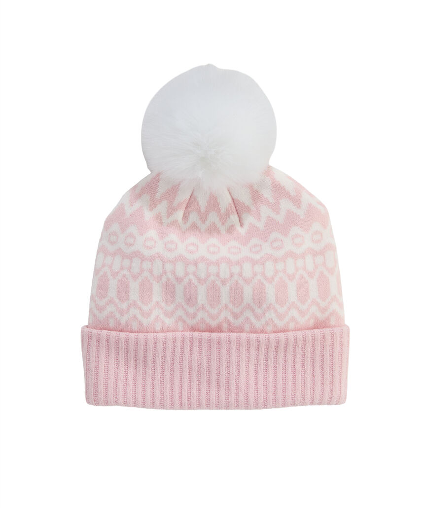 OUTLET Girls' Fair Isle Beanie
