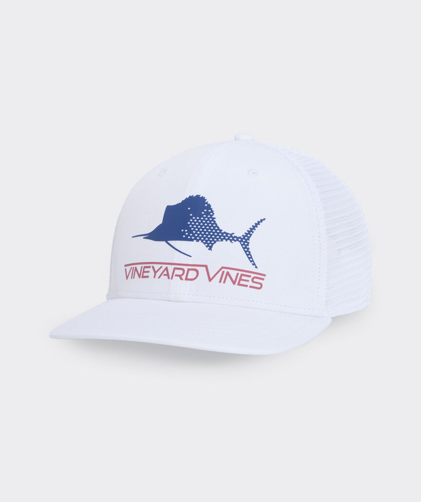 Performance Sport Marlin Logo Trucker Hat